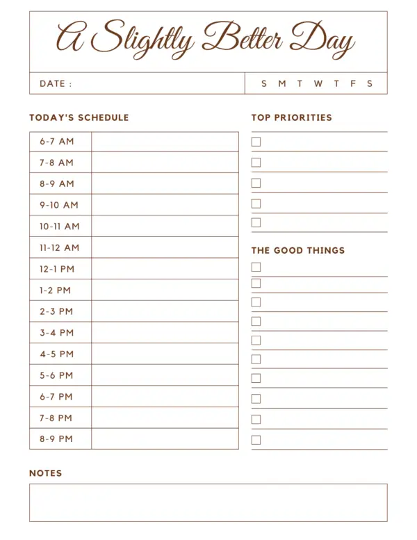 Daily Planner